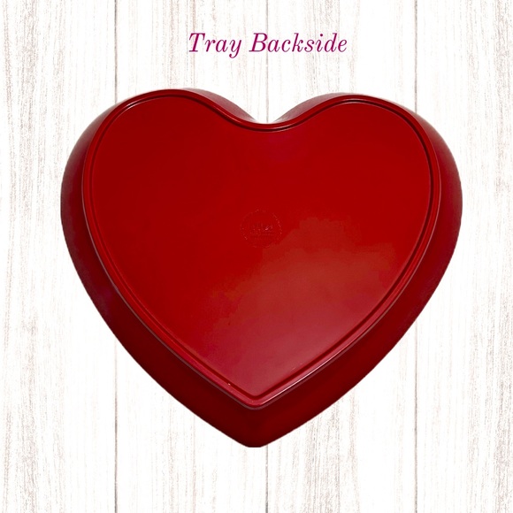 Heart shaped Melamine Tray Valentine’s Day Bundle - Picture 3 of 4